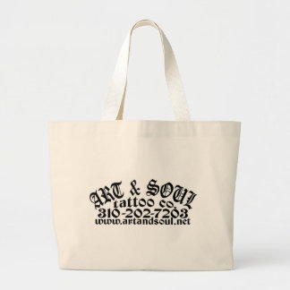ART- EN SOUL-POCKET GROTE TOTE BAG