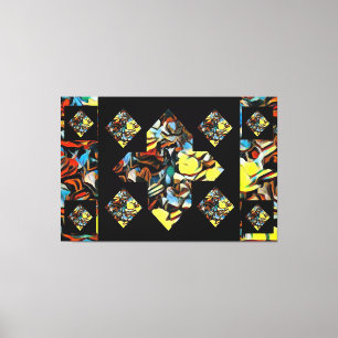 Art en toile d'oeillet Abstrait Plus Signer (Dream