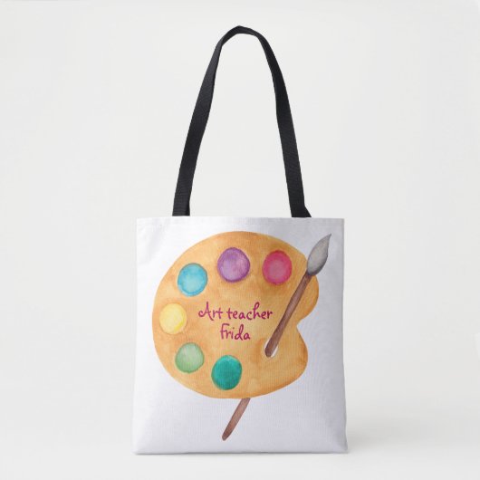 Art enseignant cadeau Art class Sac fourre-tout (Devant)