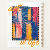 Art est vie stylisé Beau planificateur (Dos)