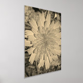 ART ET DESIGN D'AFFICHE À IMPRESSION DE FEUILLE D' (Poser)