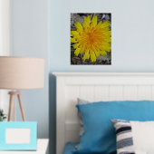 ART ET DESIGN DE POSTER À IMPRESSION MÉTALLISÉE (In situ (chambre))