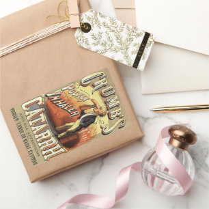 Art Étiquette vintage, Cumb's Pocket Asthma Inhale