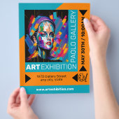 Art Exhibition Flyer (Hand)