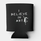 Art Fairy: Ik geloof in kunst Blikjeskoeler (Achterkant)