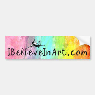 Art Fairy: Promotie IBelieveInArt.com Bumpersticker