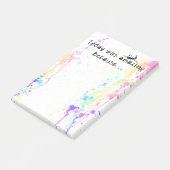 Art Fairy: Vandaag was geweldig omdat Post-it® Notes (Schuin)