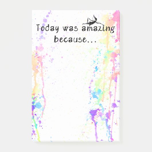 Art Fairy: Vandaag was geweldig omdat Post-it® Notes (Voorkant)