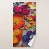 Art floral (Serviette de bain)