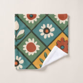 Art Floral Africain (Gant de toilette)