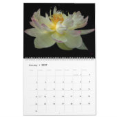 Art floral calendrier de 12 mois (Jan 2027)