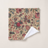 Art floral de la tapisserie (Gant de toilette)