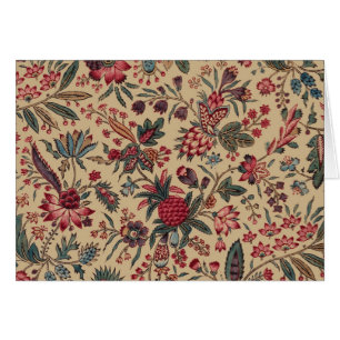 Art floral de la tapisserie