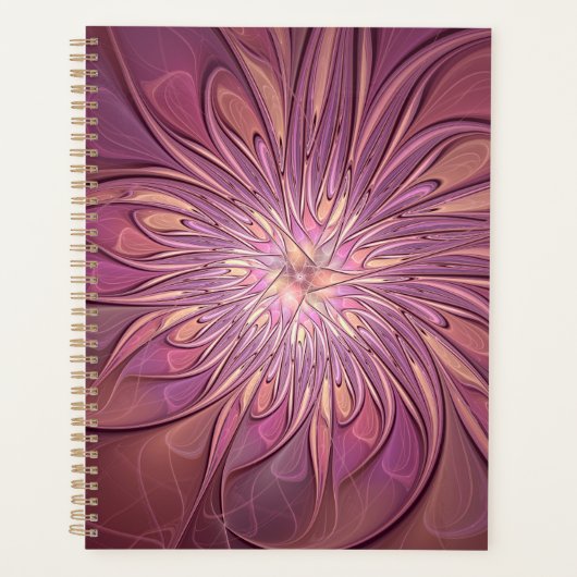 Art floral fractal moderne abstrait couleurs de ba (Devant)