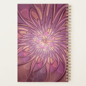 Art floral fractal moderne abstrait couleurs de ba (Dos)