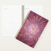 Art floral fractal moderne abstrait couleurs de ba (Devant avec enveloppe)