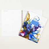 Art fluide de marbre abstrait (Devant avec enveloppe)