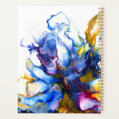 Art fluide de marbre abstrait (Dos)