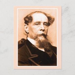 Art foto Charles Dickens Briefkaart