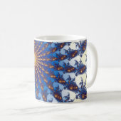 Art fractal 27 Mug (Devant droit)