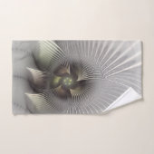 Art fractal Abstrait moderne en 3D (Serviette à main)