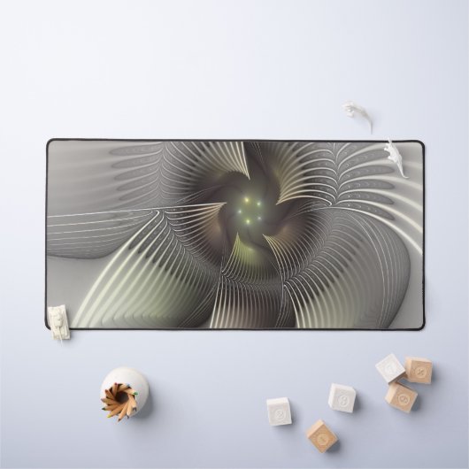 Art fractal de forme 3D abstraite moderne (Tableau pour enfants)