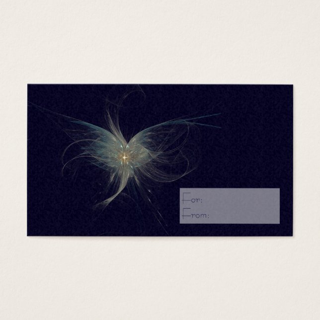 Art fractal de l'Ange d'hiver (Devant)