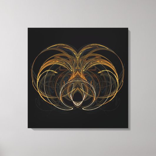 Art fractal de luxe sur toile (Recto)