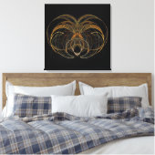 Art fractal de luxe sur toile (Insitu(Chambre))