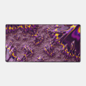 Art fractal groovy jaune violet trippy vibrant (Recto)
