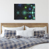 Art Fractal Mandala Universe Impression étirée (Insitu(Chambre))