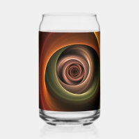 Art fractal moderne abstrait en spirale 3D avec de