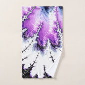 Art Fractal moderne coloré (Serviette à main)