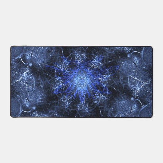 Art fractal plasma bleu électrique (Recto)