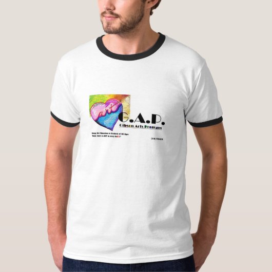 Art G.A.P. Volwassen T-shirt (Voorkant)