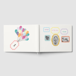 Art Gallery Theme - Pastel Birthday Photo  Gastenboek