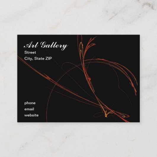 Art Gallery Visitekaartje (Voorkant)
