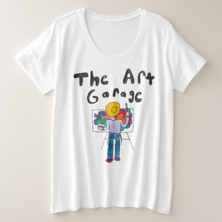 Art Garage Contest Winnaar 2025 Losse pasvorm TShi Grote Maat T-shirt