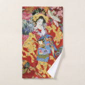 Art Geisha japonais   (Serviette à main)