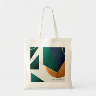 Art géométrique Abstrait sac fourre-tout moderne m