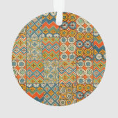 Art Géométrique Coloré Antique Égyptien Graphique (dos)