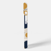 Art géométrique moderne iPhone 15 Coque (Verso / Gauche)