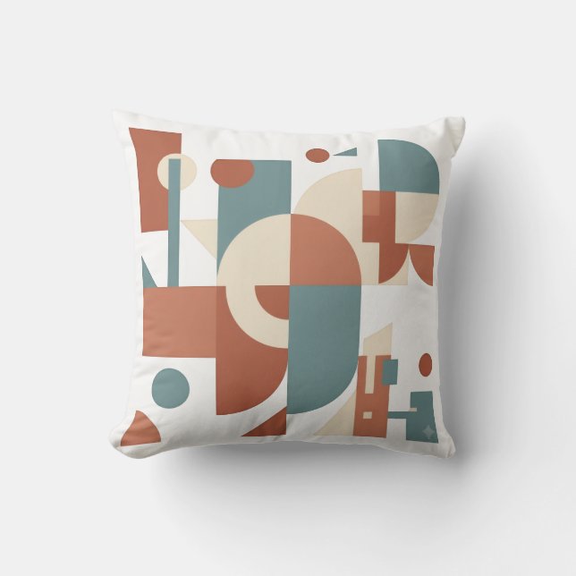 Art géométrique sur coussin (Recto)