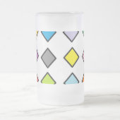 Art givré de tasse en verre givré de 16 onces par (Centre)