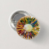 Art Glass Pearl Jewel Design Bride Button (Voorkant /achterkant)