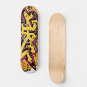 Art graffiti skateboard (Recto)