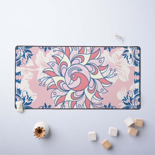 Art Graphique Floral Rangoli, Vie Lumineuse (Tableau pour enfants)