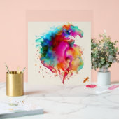 Art graphique moderne couleur eau (Mariage)