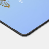 Art graphique turquoise, Sérénité mécanique (Coin)