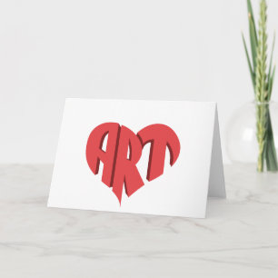 Art Heart Kaart